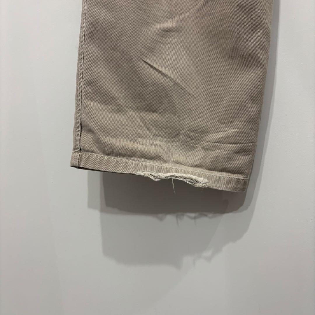 90s アメリカ製 ポロチノ 2タック ラルフローレン チノパンツ W34USA