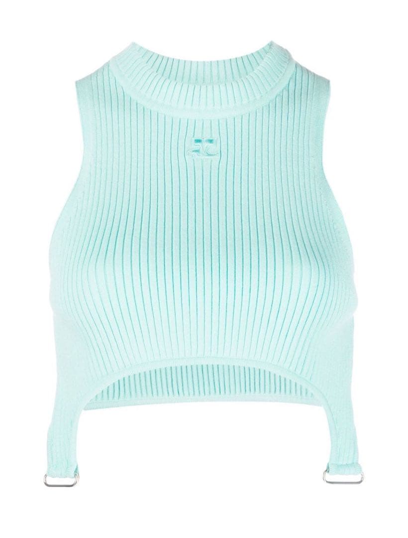 Courreges クレージュ ノースリーブトップ