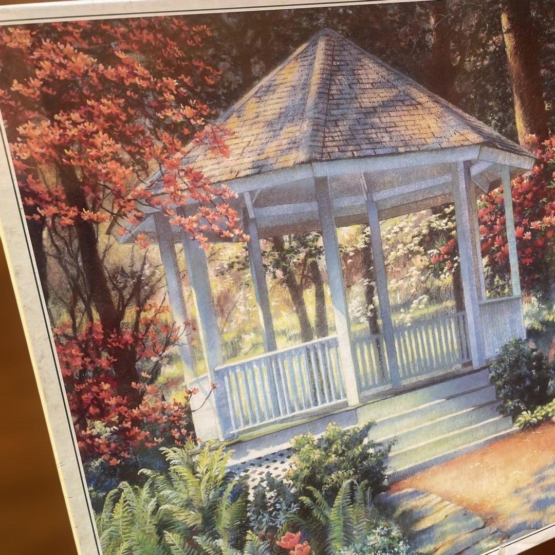 ジグソーパズル　バーバラ・ヘイルズ　ウッドランド・ガゼボ　750P 未開封