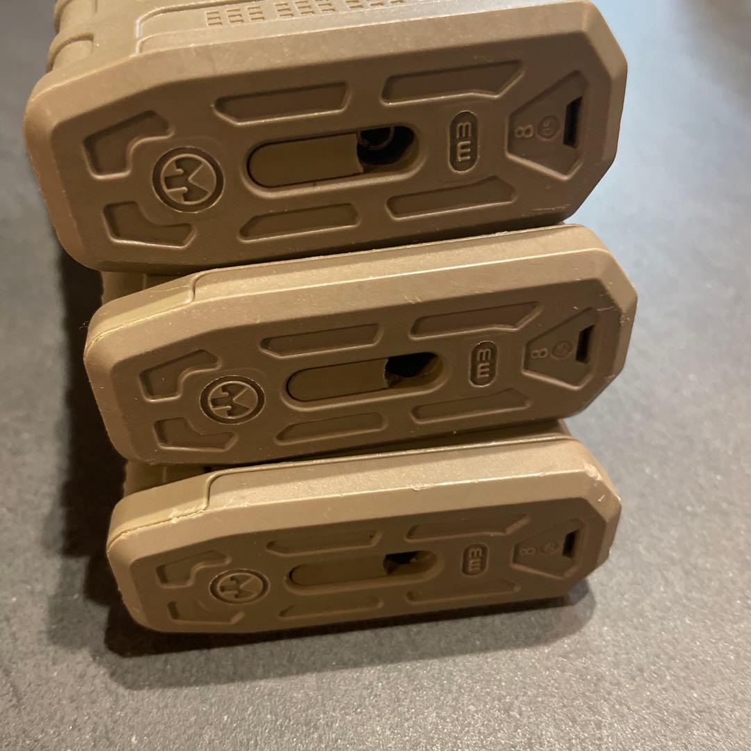 SAA マグプル PMAG マガジン ３本　東京マルイm4 MWSガスブロ