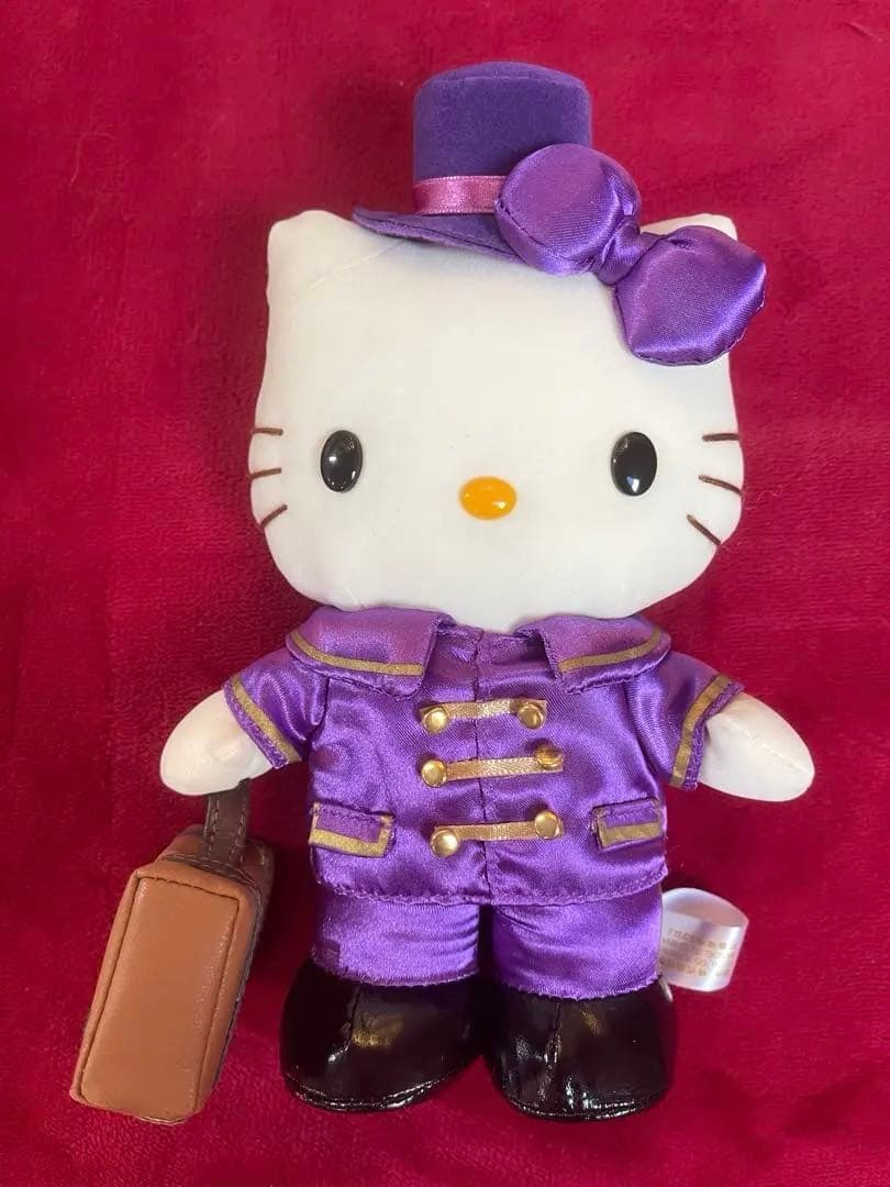 未使用·箱入り♡キティ ベルボーイ 制服 ぬいぐるみ 阪急第一ホテル