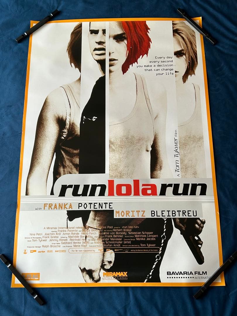 ラン・ローラ・ラン　USオリジナル映画ポスター