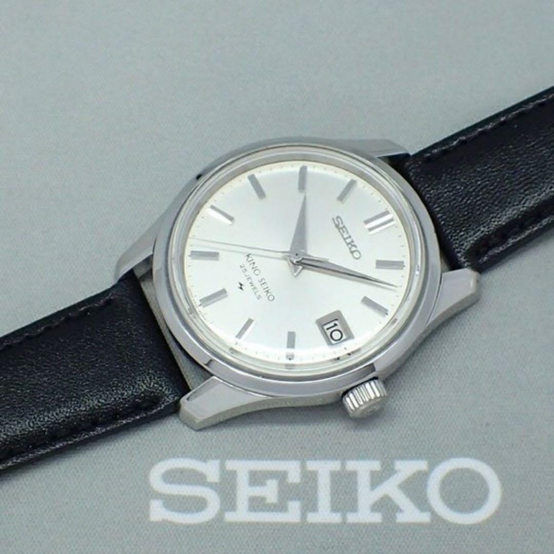 【稼働品OH済】キングセイコー4402-8000後期型ハック機能メンズ手巻き時計