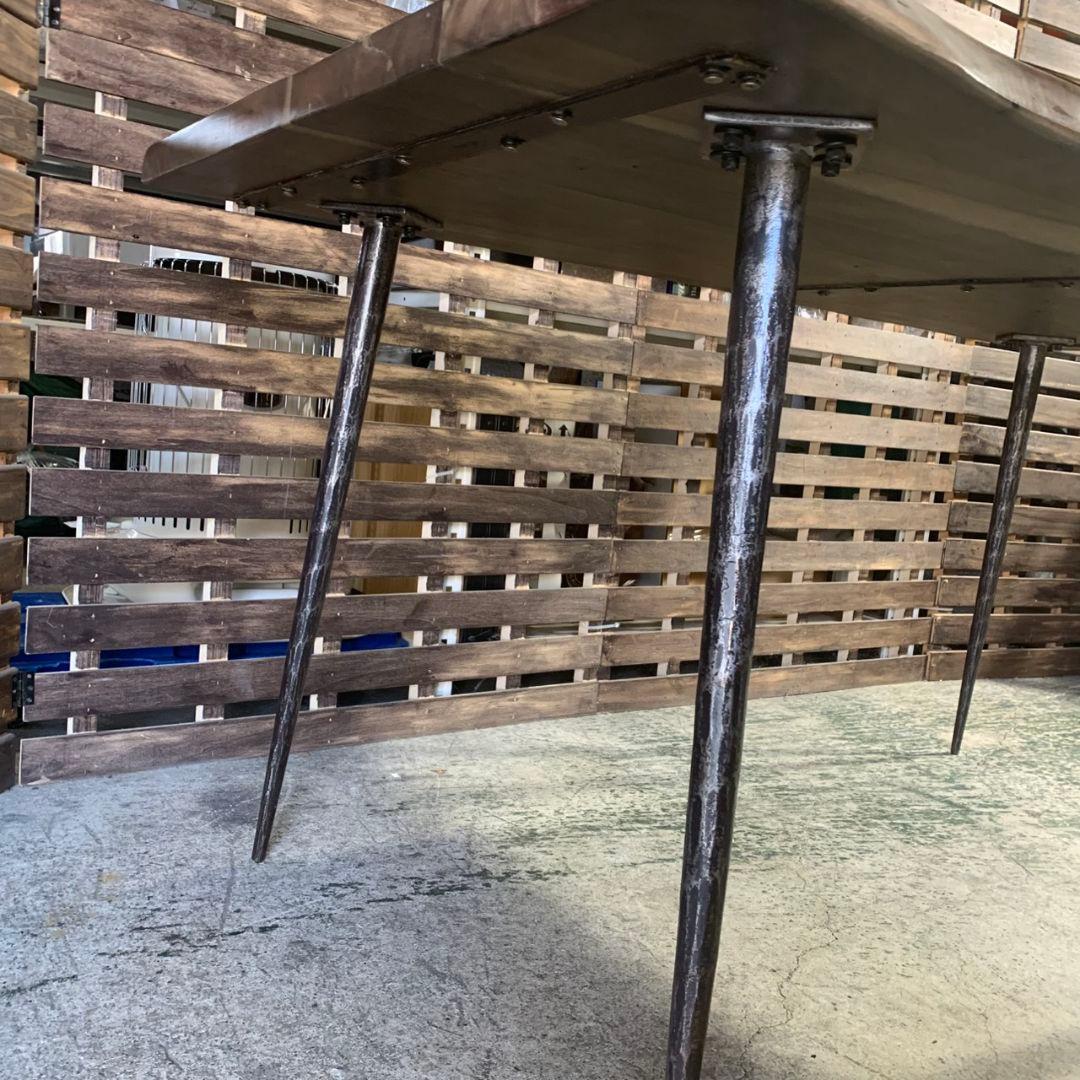 J852 NOCE 鉄足 ダイニングテーブル インダストリアル