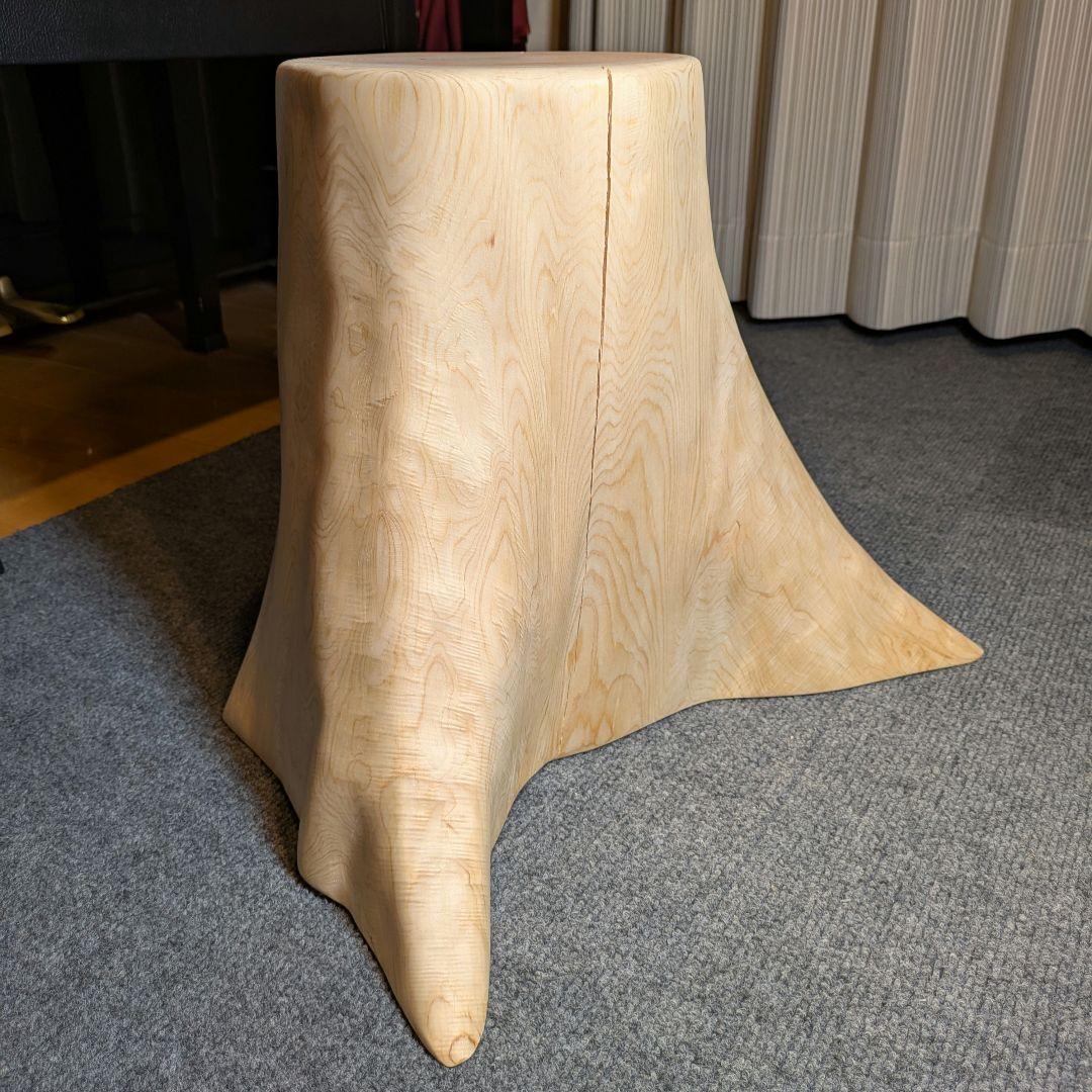 檜　切り株　丸太　椅子　スツール　　 　高さ約33㎝