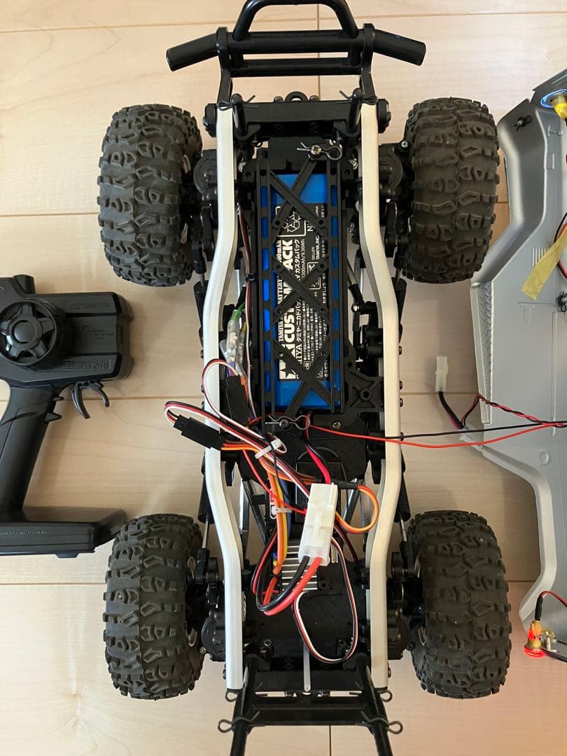 貴ジイ タミヤ CR-01 ランドクルーザー40 4WS仕様 フルセット！