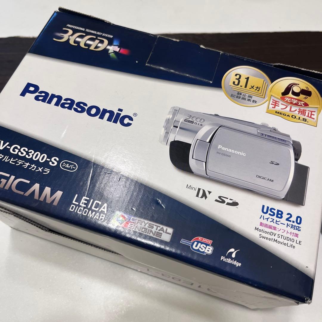 パナソニック NV-GS300-S シルバー デジタルビデオカメラ ミニDV