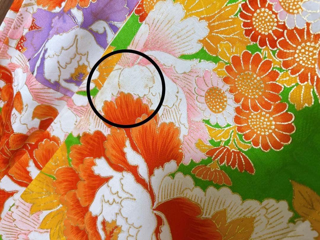 アンティーク柄♡七五三　7歳　女の子　フルセット　一式　レトロ着物