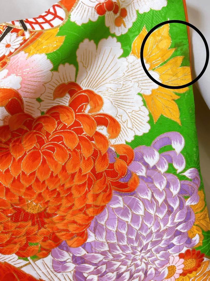 アンティーク柄♡七五三　7歳　女の子　フルセット　一式　レトロ着物