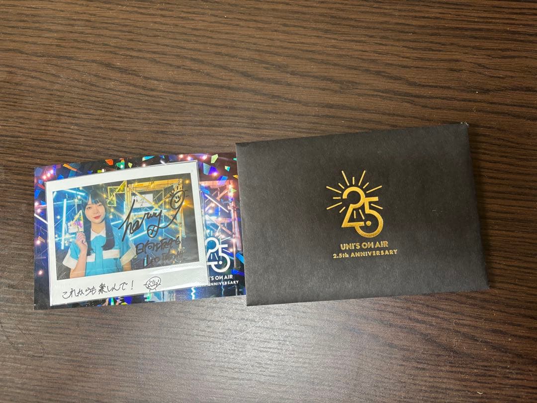 T*a様 山口陽世　ユニエア　メンバー直筆サインチェキ