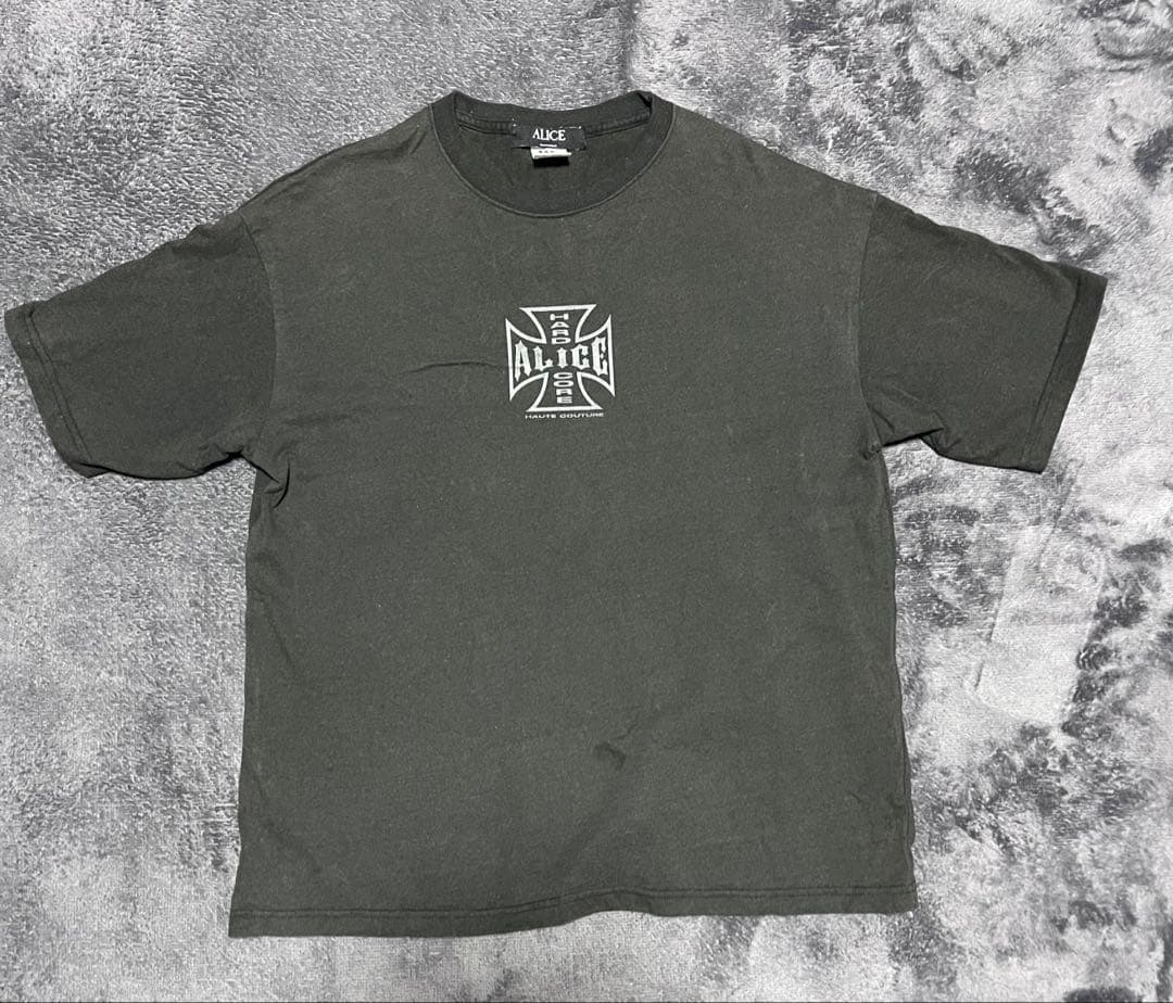ALICE HOLLYWOOD CHOPPER T-SHIRT M ブラック