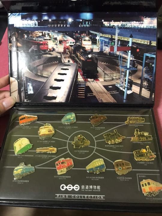 鉄道博物館　ピンパッチセット