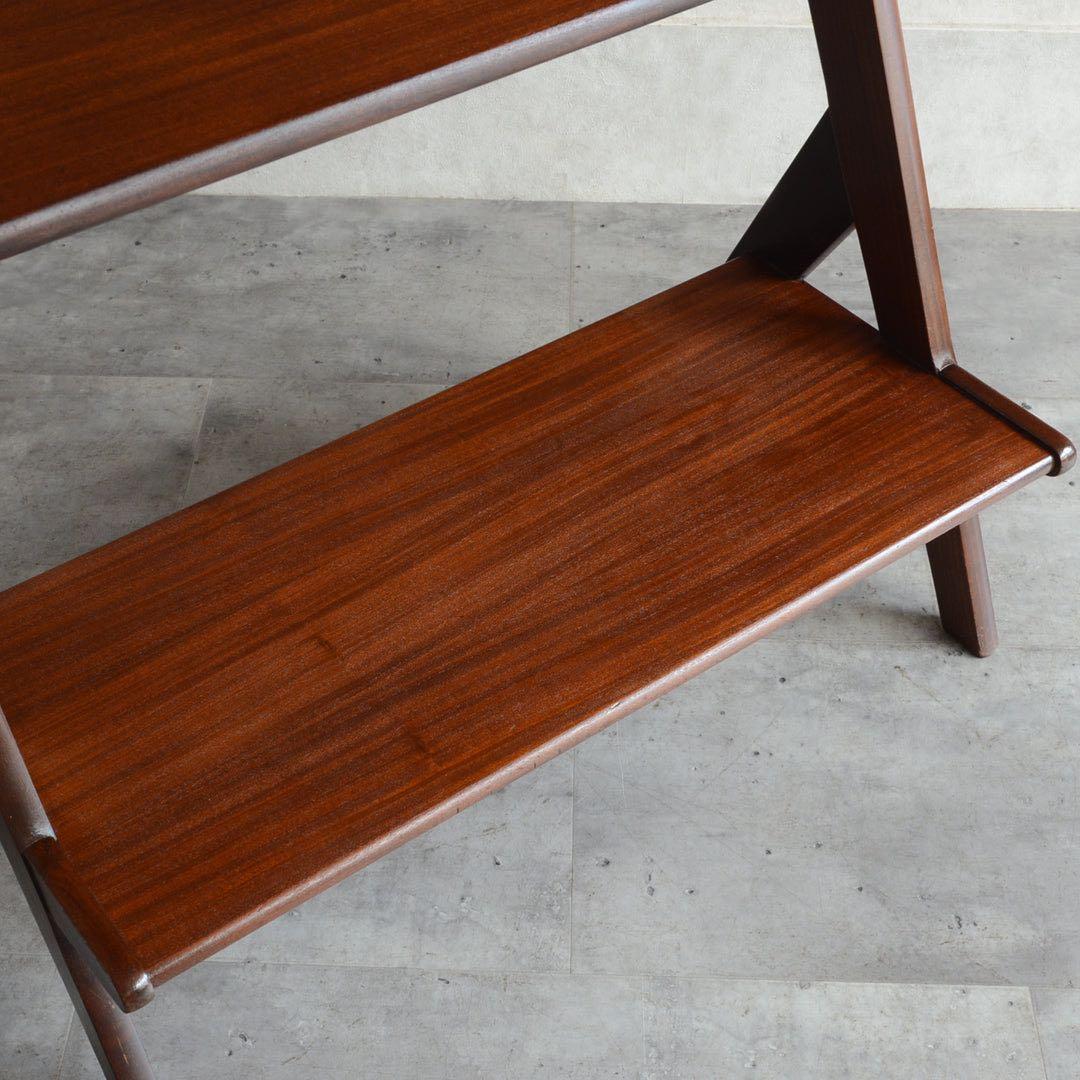 オランダ ヴィンテージ WéBé チークサイドテーブル ミッドセンチュリー