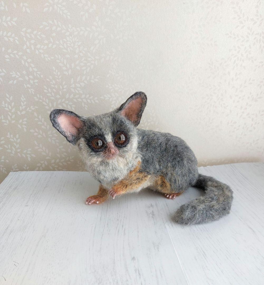 羊毛フェルト　ショウガラゴ