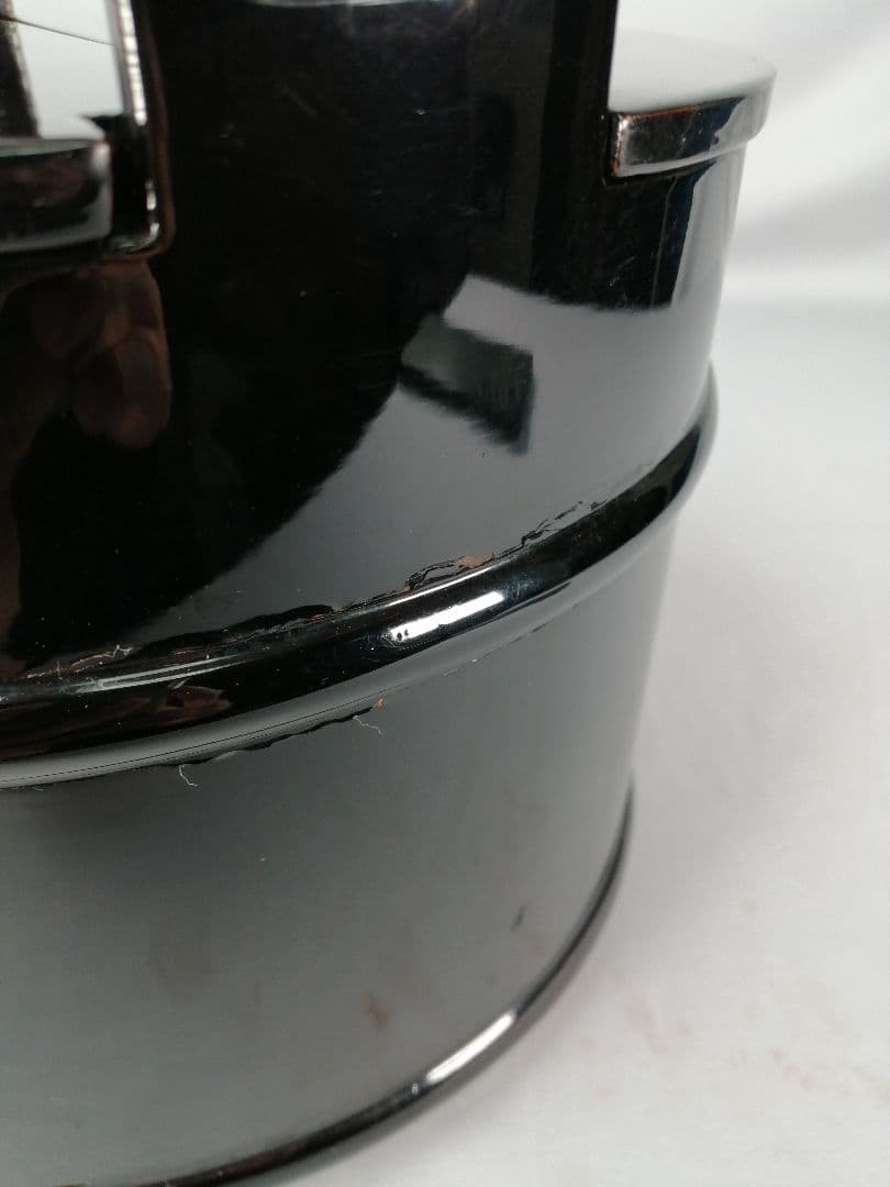 【茶道具】真塗手桶水指　水指397