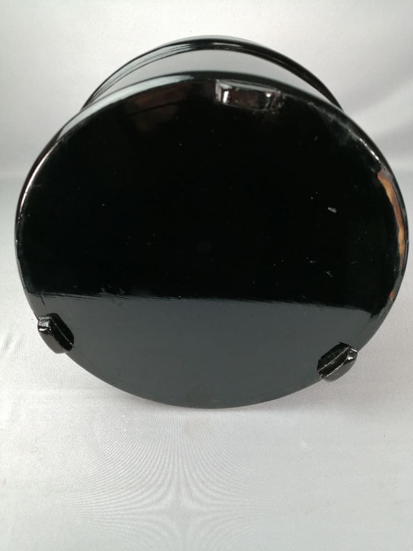 【茶道具】真塗手桶水指　水指397