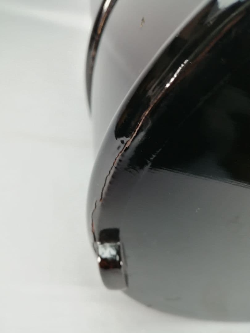 【茶道具】真塗手桶水指　水指397