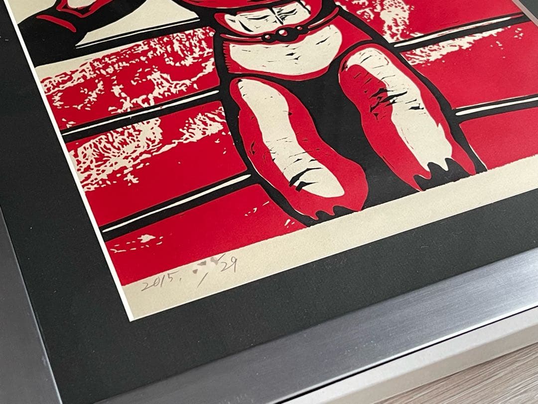 限定29枚 ロビンマスク ヤマグチノリカズ版画 嶋田先生直筆サイン入 キン肉マン