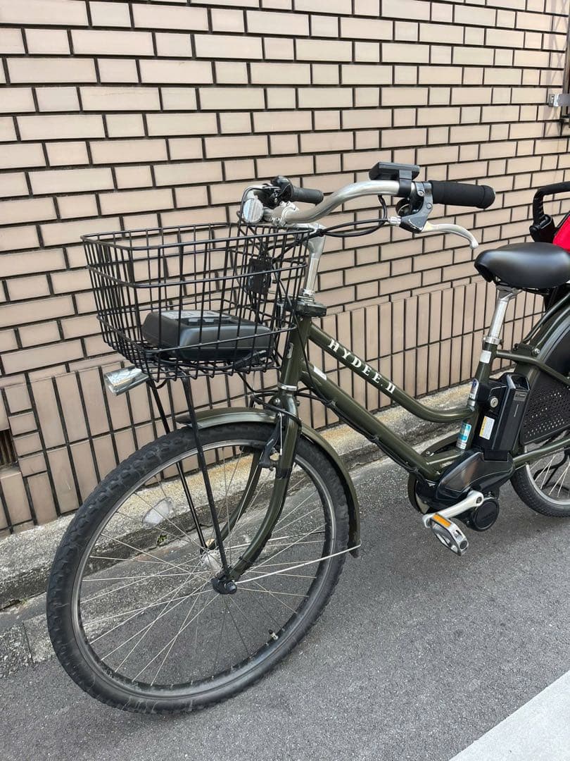 電動アシスト自転車 チャイルドシート付き