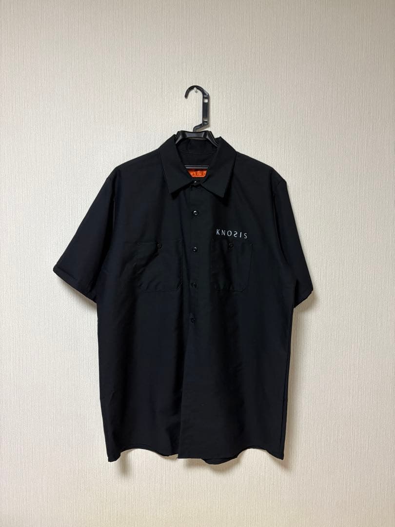 knosis ワークシャツ ブラック Lsize