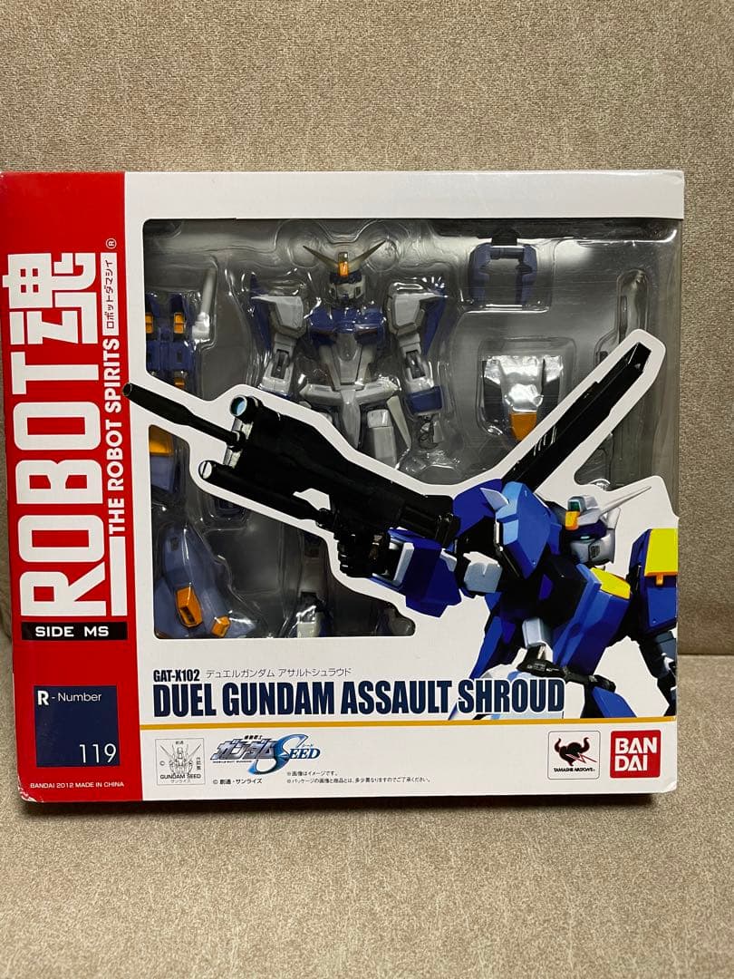 ROBOT魂＜SIDE MS＞ デュエルガンダム(アサルトシュラウド)