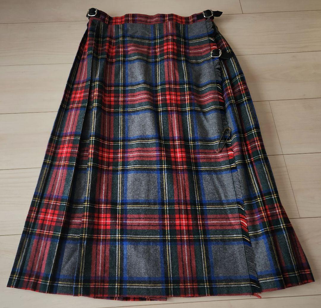 ●オニールオブダブリン O'NEIL of DUBLINチェックスカート②L40