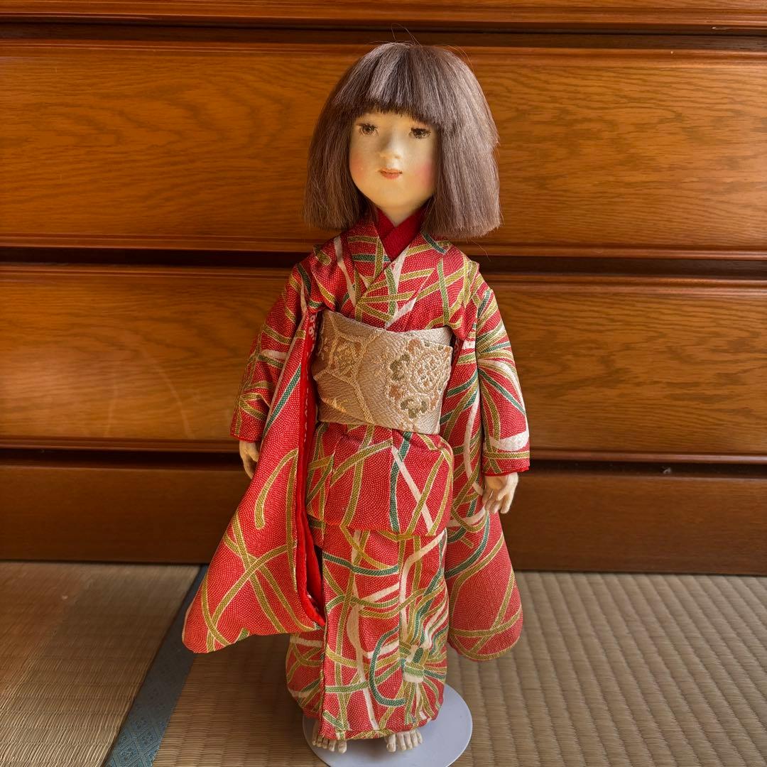 抱っこしても可愛い。市松人形 昭和40年代　手足動きます