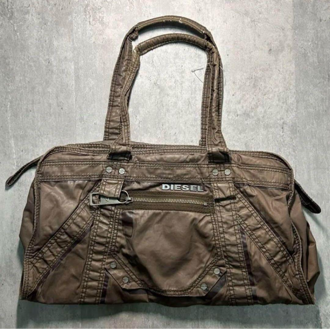 DIESEL archive l logo ショルダーバッグ　Y2K