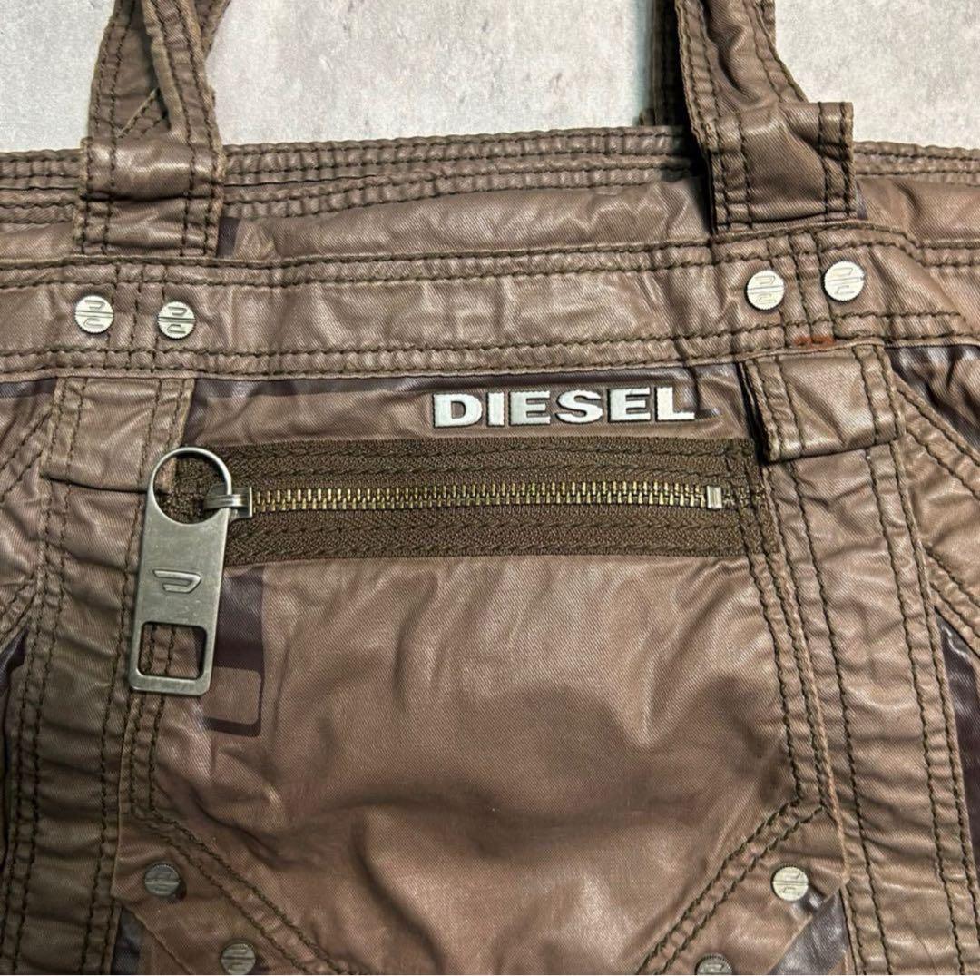 DIESEL archive l logo ショルダーバッグ　Y2K