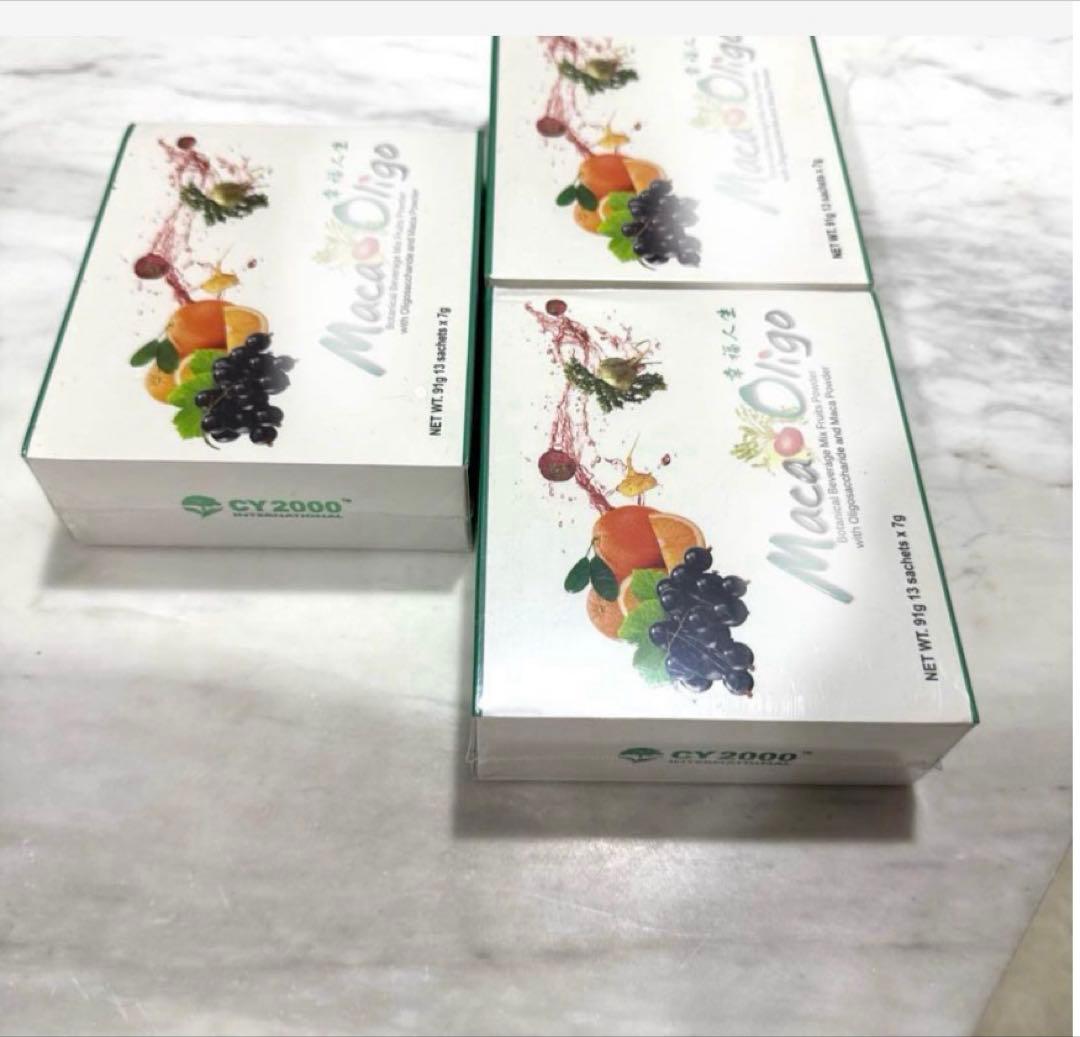 【新品未開封】マカ幸福人生オリゴシュリンク付き新品1箱匿名配送