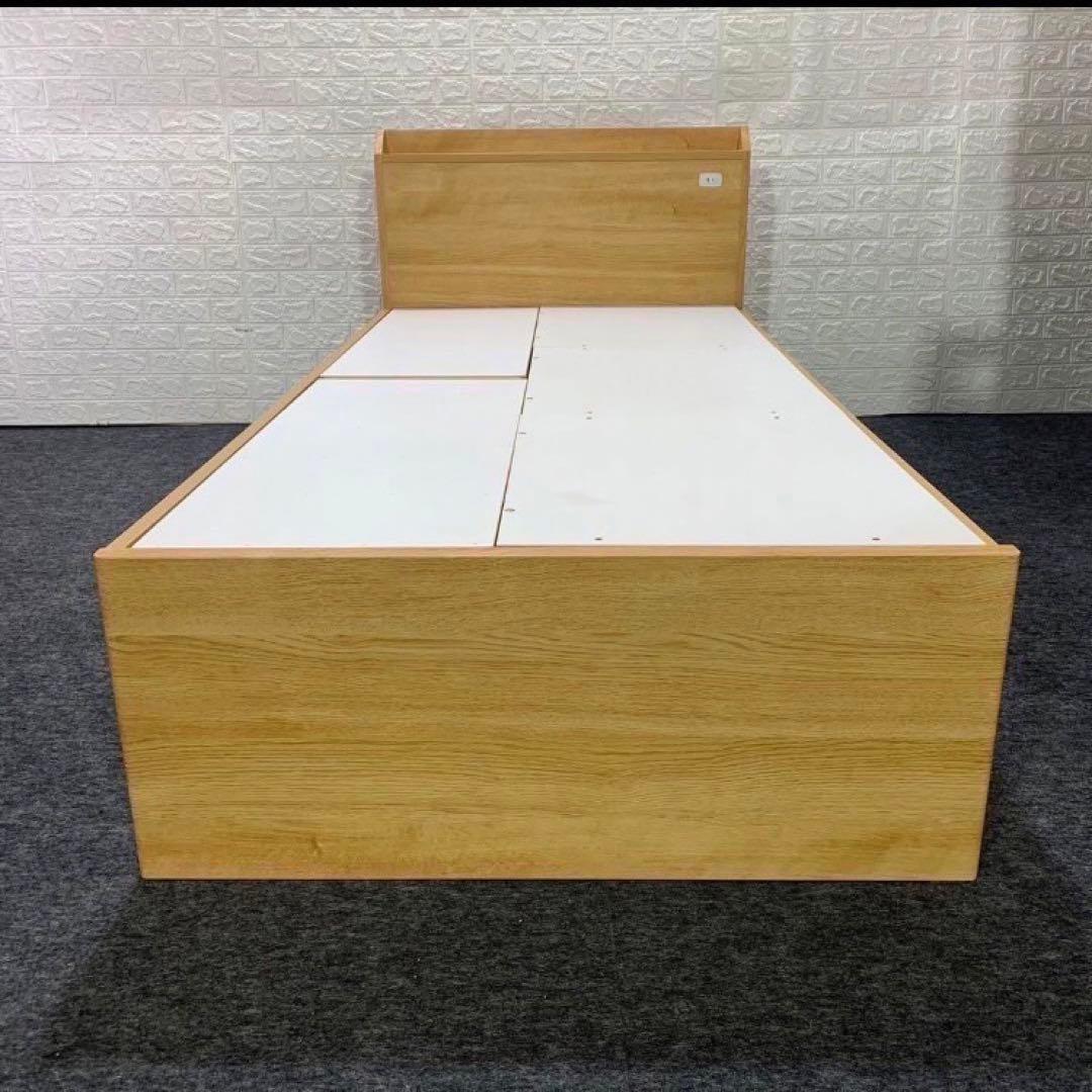 ニトリ ベッドフレーム ジオチェスト 収納 シングル nitori d4670