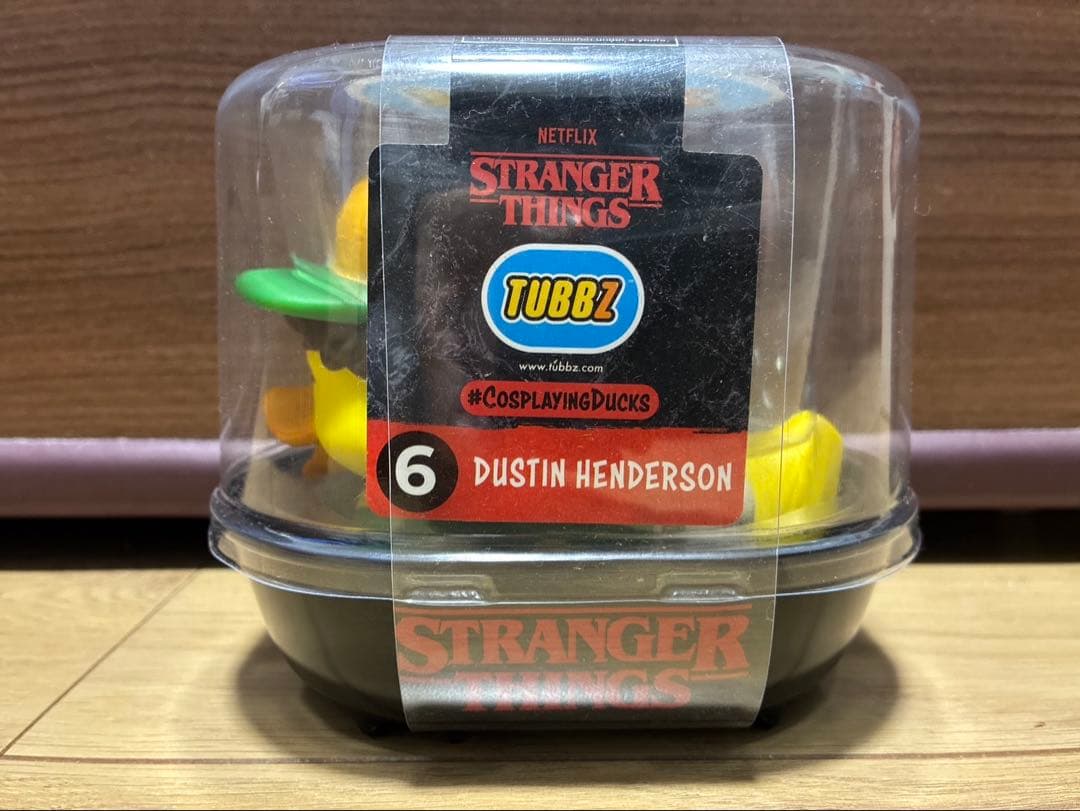 希少 新品 未開封　ストレンジャーシングス TUBBZ ダスティン フィギュア