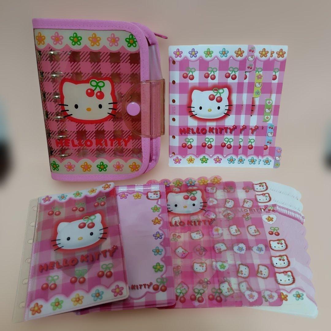 ハローキティ　６穴手帳　さくらんぼ　サンリオ　 レフィル　１９９８年