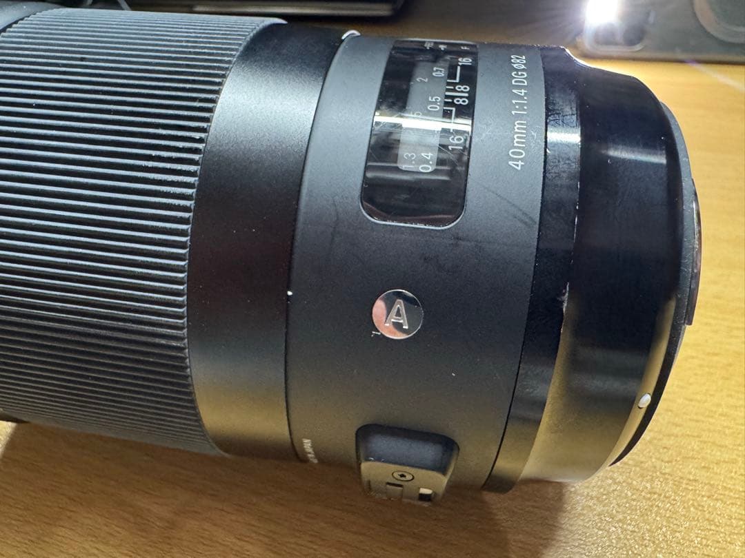 Sigma 40mm F1.4 DG HSM Art(キヤノンEFマウント)