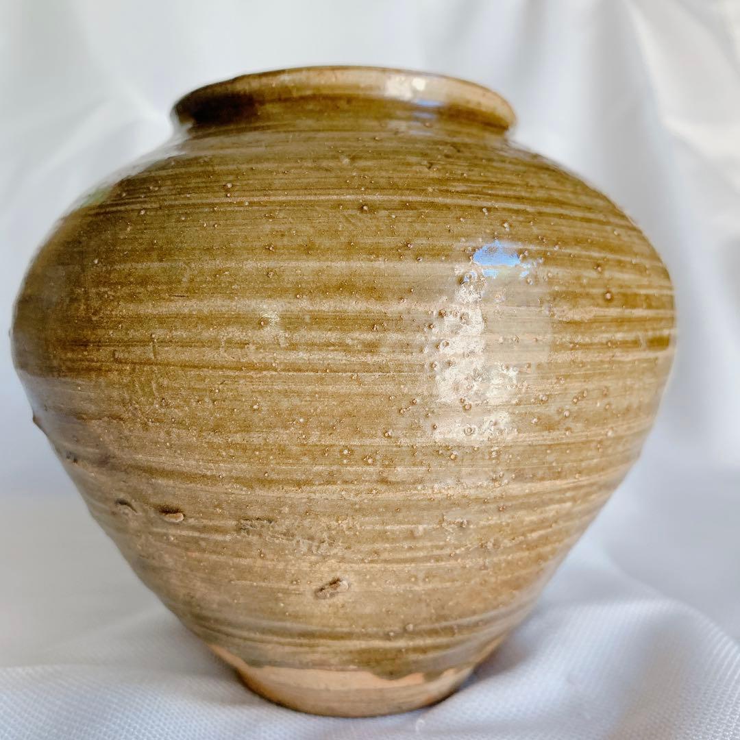 李朝　高麗　壺　骨董品　アンティーク　青磁　朝鮮　韓国