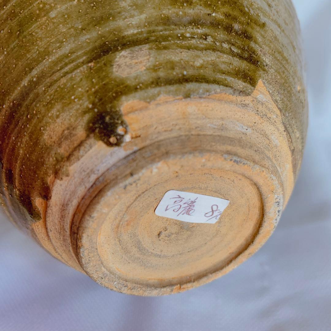 李朝　高麗　壺　骨董品　アンティーク　青磁　朝鮮　韓国