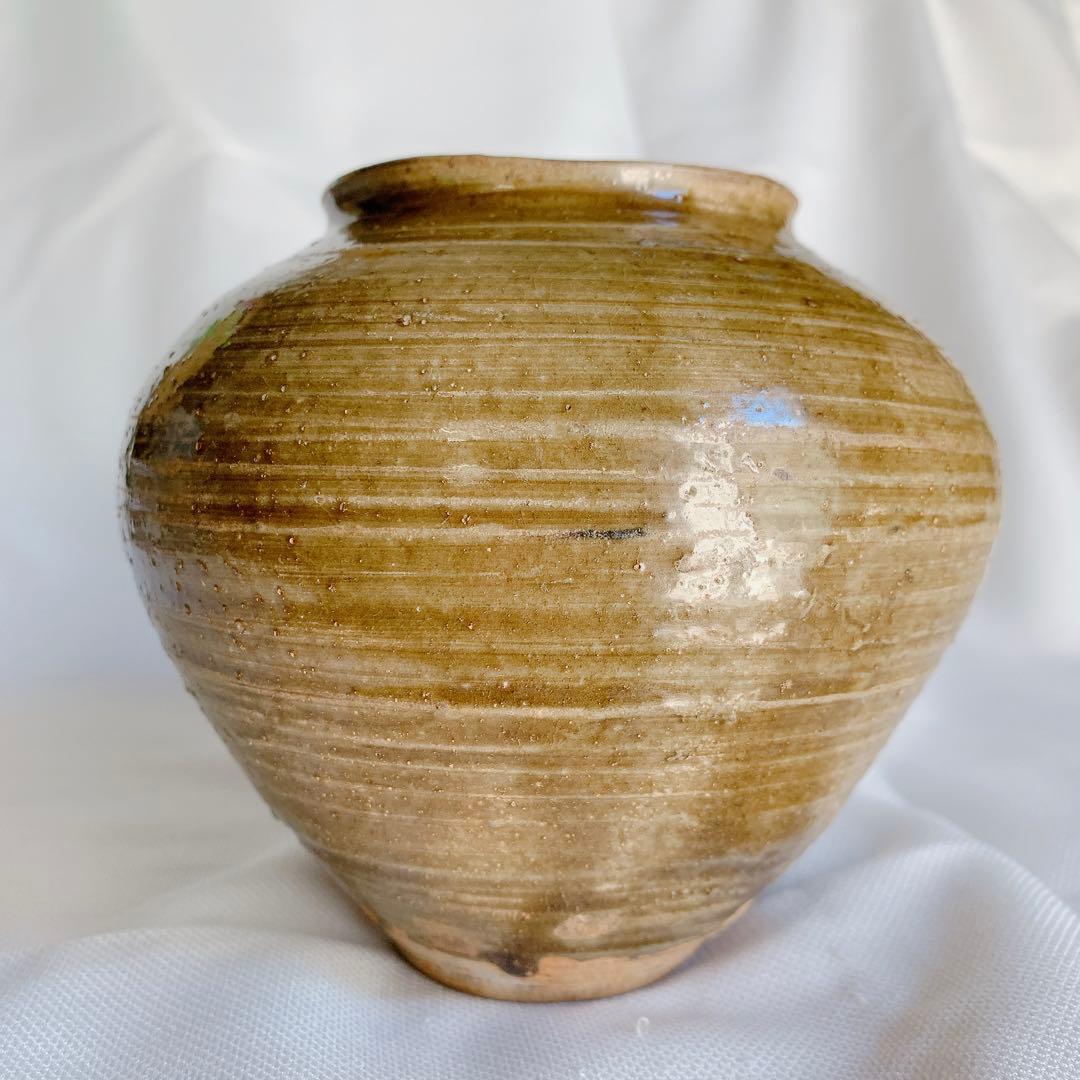 李朝　高麗　壺　骨董品　アンティーク　青磁　朝鮮　韓国