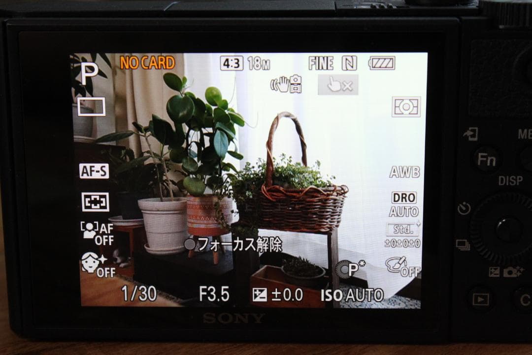 ＜極美品＞SONY DSC-WX800 コンパクトデジカメ 4K対応 動作確認済