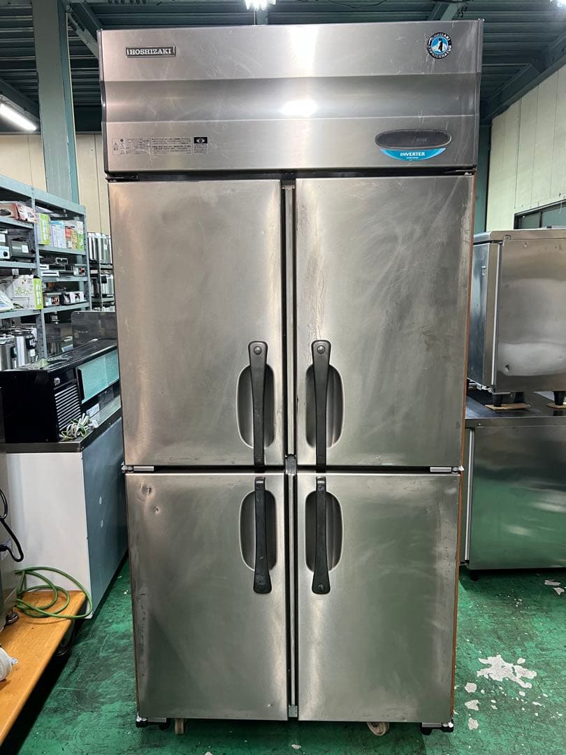 2010年 ホシザキ縦型冷蔵庫 3相200V 900x800x1910