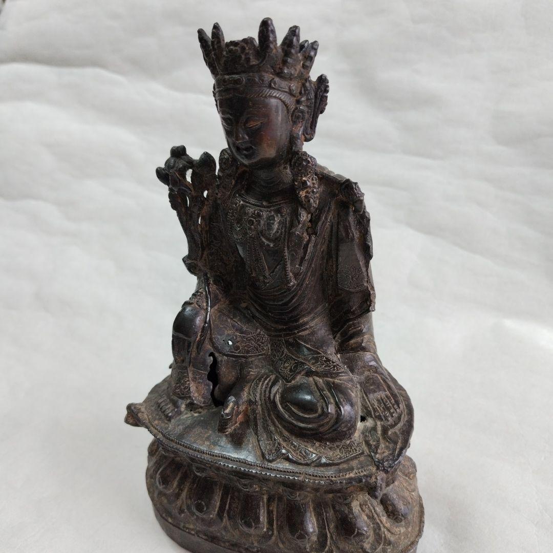 〔中国の鍍金仏〕