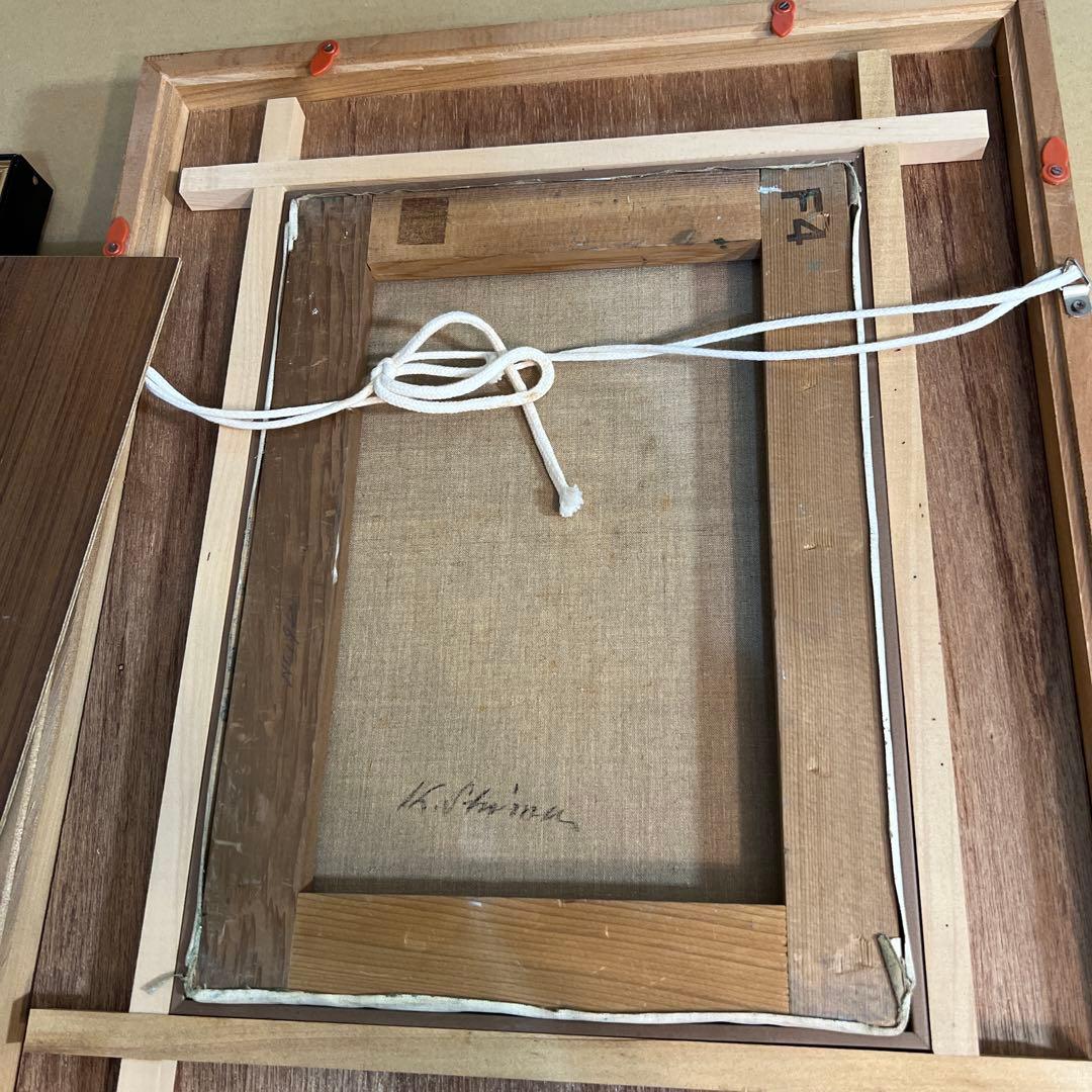 作者不詳　油彩画