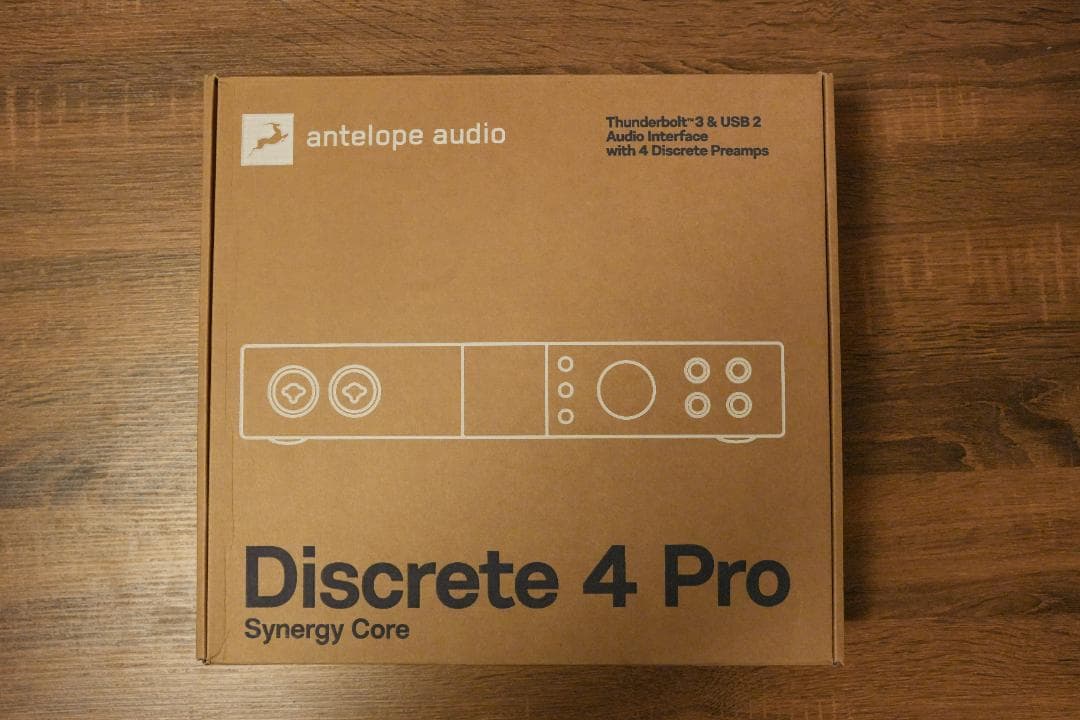 Antelope / Discrete 4 Pro オーディオインターフェイス