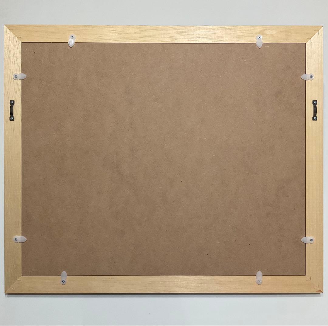 絵画・額縁・版画・安川眞慈・新品未使用・始まりを祝う・美術品・インテリア・雑貨