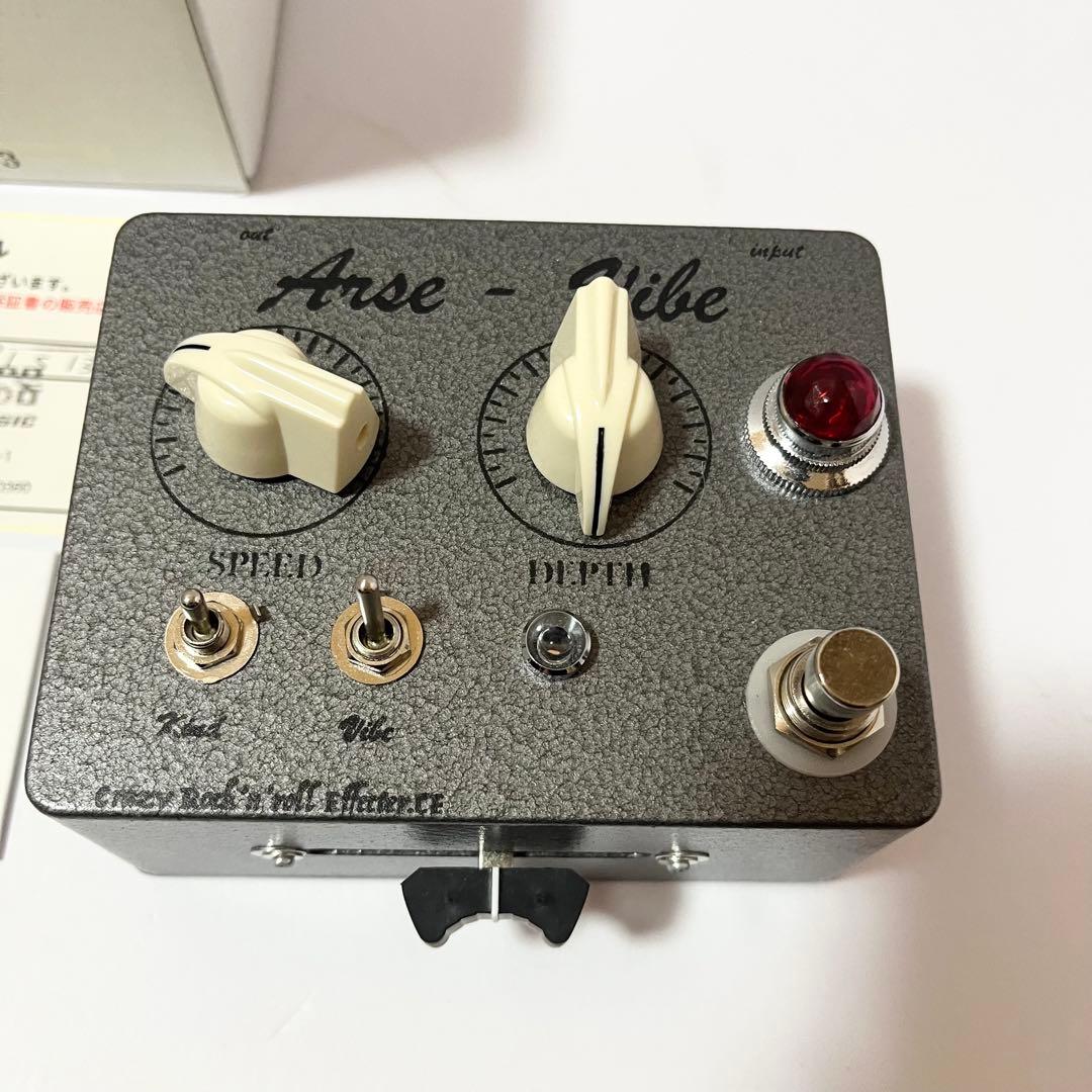 ギター Crazy Rock'n'roll Effecter Arse-Vibe