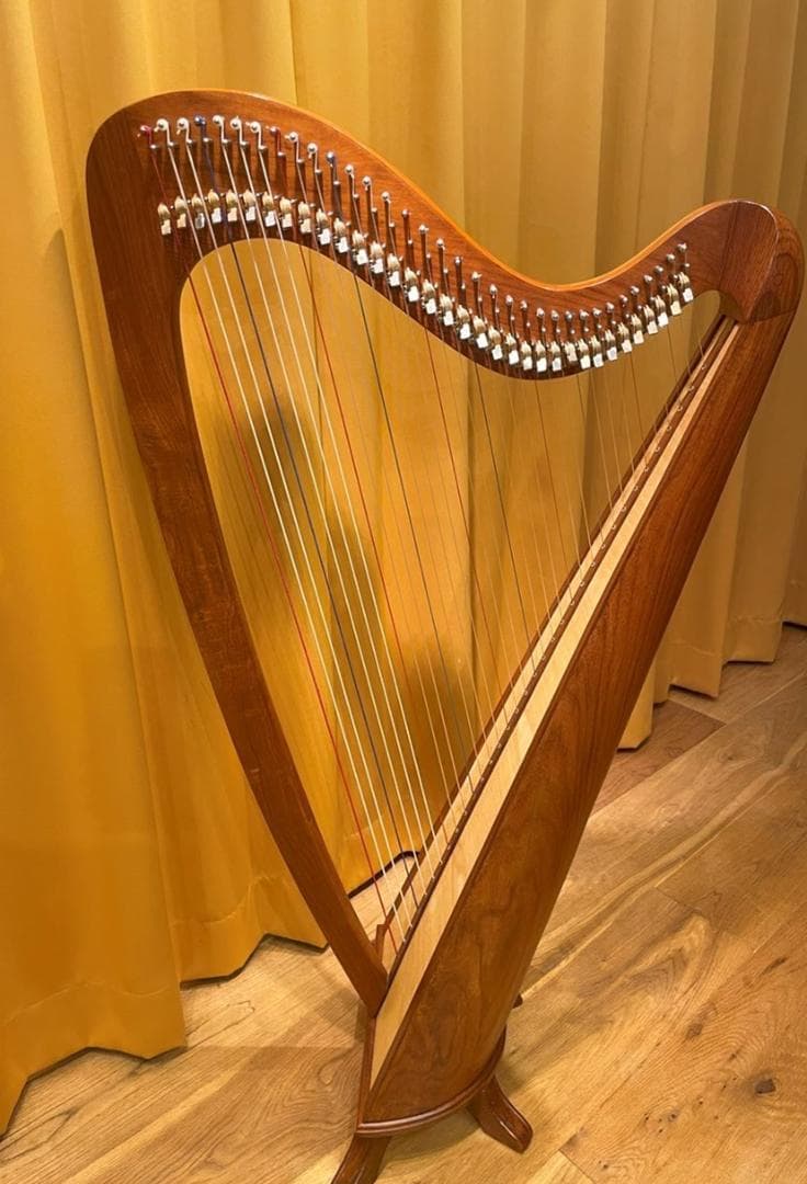 Mid-East マリカハープ34弦　アイリッシュハープ