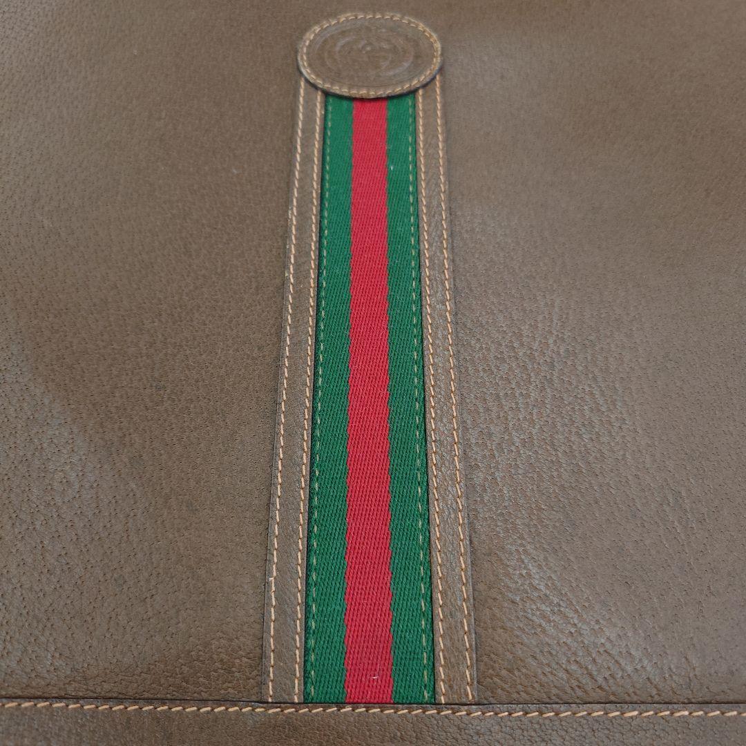 オールドグッチ　GUCCI　ヴィンテージ　アタッシュケース　シェリー