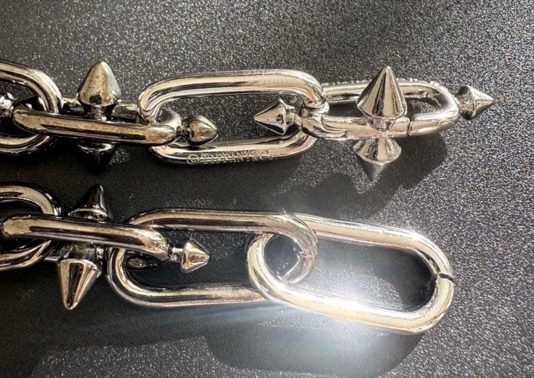 ジルコニア　タイタンスパイク　ブレスレット　シルバー　登坂広臣　OMI 着用