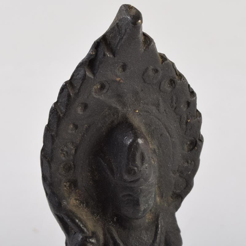 仏教美術　古銅　観音像　仏像　置物　C　9103