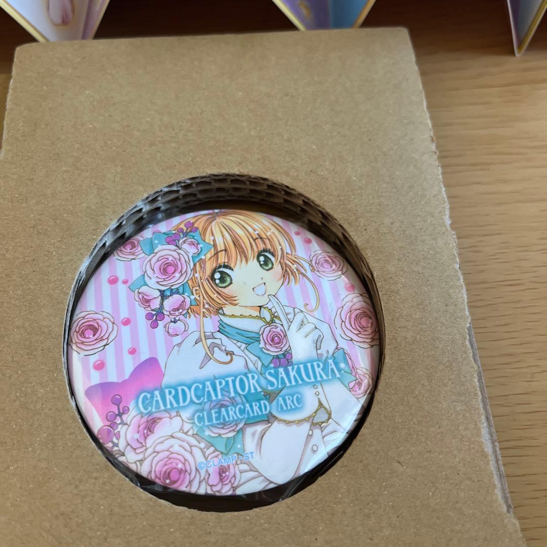 カードキャプターさくら　なかよし　特装版　特典　缶バッチ　カード　ムーブ