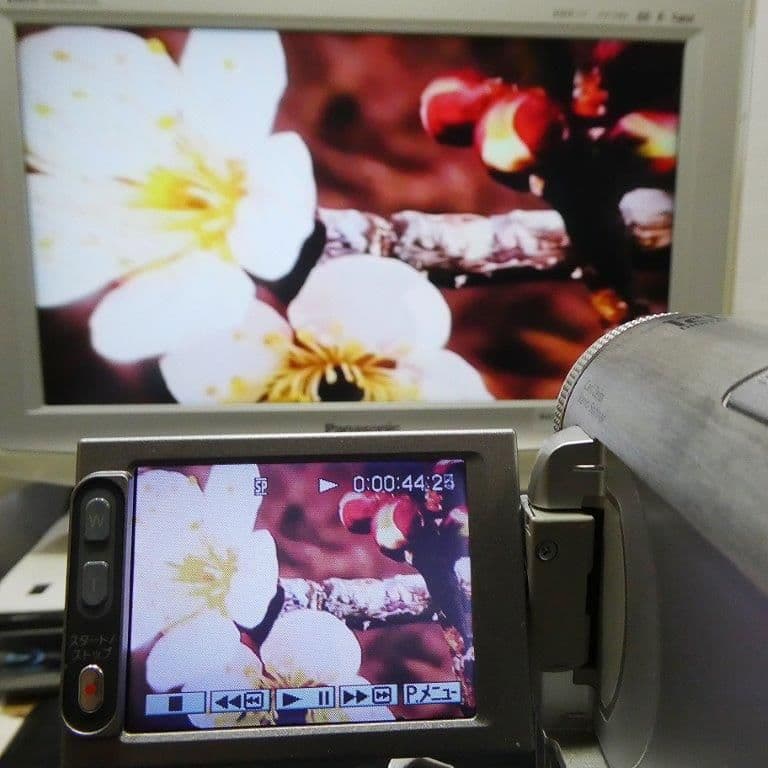 動作品ソニー DCR-PC350 MiniDVビデオカメラ　DVDダビングに最適